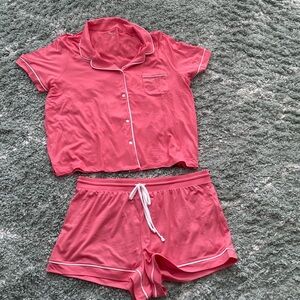 BNWOT Gap Body pink pajama set - Size XL